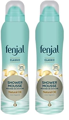 FENJAL Classic Shower Mousse - 200ml (Pack of 2)