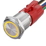 APIELE 16mm Momentary Push Button Switch On Off