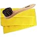 JobSite Genuine Horsehair Dauber Applicator Brush & Shoe Shine Polish Cloth