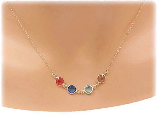 birthstone necklace for wife