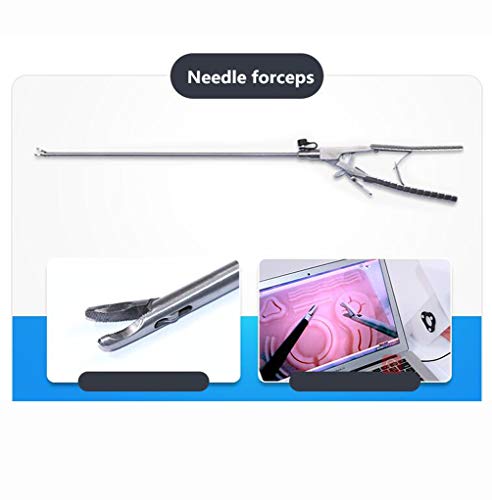 Laparoscopic Surgery Training Simulator Medical Surgical Teaching Equipment Simulated Training Box + 4pcs Surgical Instrument Y - Thumbnail 7