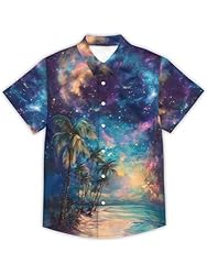 Hawaiian Shirts for Men Summer Beach Casual Short