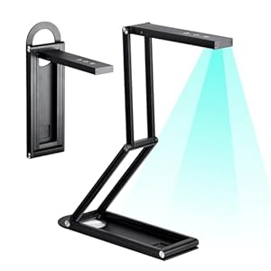 ドキュメントスキャナー 折りたたみ 書画カメラ ブックスキャナー 4K解像度