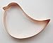 Simple Bird Cookie Cutter 4 Inch Handcrafted in USA by The Fussy Pup