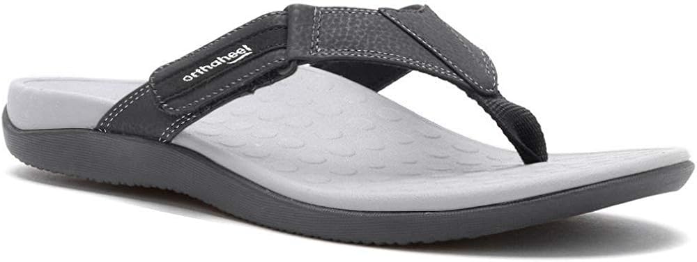 vionic black flip flops