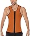GoLoveY Mens Neoprene Vest Slimming Shirt for Weight Loss Workout
