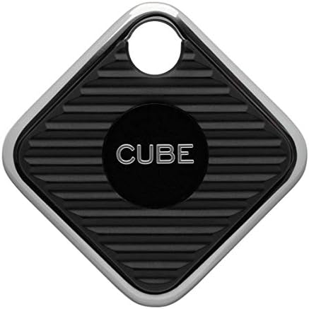 Cube Pro Key Finder Tracker 2X Volume and Range Replaceable Battery Phone Locator