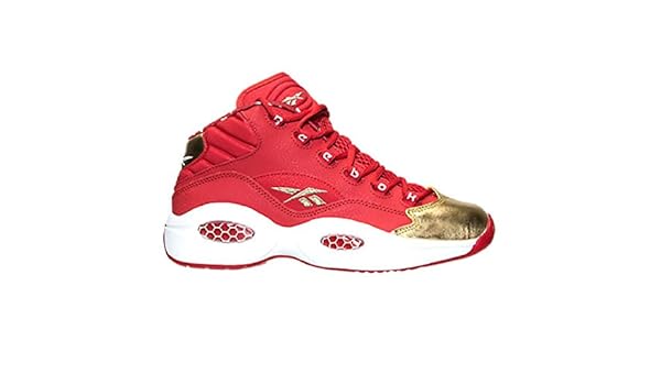 reebok question mid mujer dorados