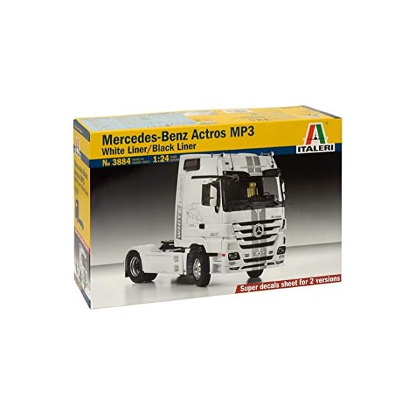 Italeri 510003884 - 1:24 Mercedes Benz Actros 1851 Blackliner