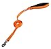GOGO Pet Products 3/4-Inch Wide Comfy Nylon Dog Leash, 6-Feet Long, Orange