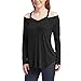 iGENJUN Women's Long Sleeve V-Neck T-Shirt Casual Loose Tops