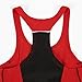 ICOOLTECH Men's Fitness Gym Muscle Cut Stringer Bodybuilding Workout Sleeveless Tank Top Shirts (US - X-Large, Z Red (no Words))