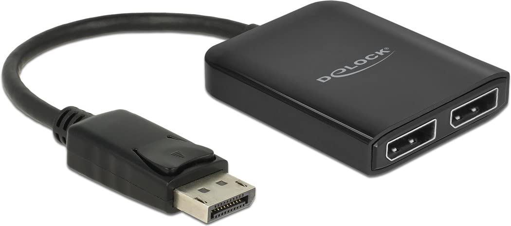 DeLOCK DisplayPort 1.4 Splitter 1 x DisplayPort to 2 x DisplayPort MST