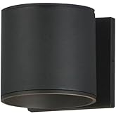 Maxim Lighting 86214BK Stout - 20W 1 LED Outdoor Wall Mount-4.5 Inches Tall and 4.75 Inches Wide, Finish Color: Black