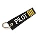 Pilot Keychain | Luggage Tag | 4 Gold Stripes | aviamart®