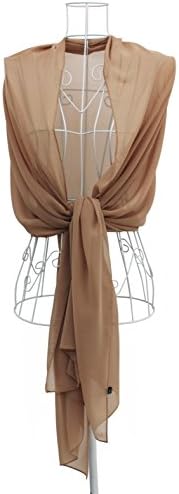 WENSLI Women's Lightweight Warm Fall Winter Scarves shawls Coffee