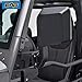 EAG 07-18 Jeep Wrangler JK Reflection Mirrors with Pillar Post Relocation Brackets