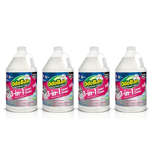 OdoBan 3in1 Carpet Cleaner, Set of 4, 1 Gallon Each Pricepulse