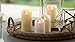 Luminara Flameless Vanilla Scented Moving Flame Candle with Timer (9 Ivory)