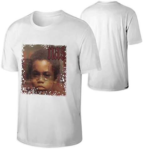 RobbinsTonya NAS Illmatic Man Classic Bonus Neck T-Shirt Black