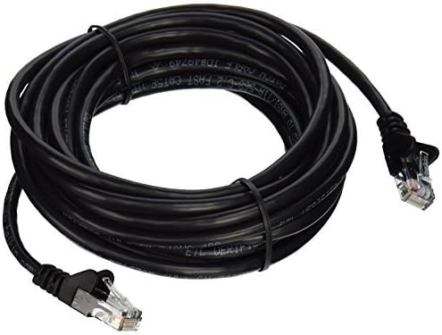 Ativa 100' Cat 5e Network Ethernet Cable, Black