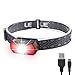 LE LED Rechargeable Headlamp, Headlight Flashlight with 7 Light Modes, IPX4 Waterproof, Adjustable for kids and adults, Perfect for Running, Hiking, Reading Camping and Fishing, USB Cable Included