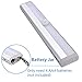 Morpilot Motion Sensor Closet light,led Cabinet Light Battery Operated, Night Light Portable Wireless Wall/Stairs/Drawer/Wardrobe Light, Magnetic light bar Stick-on Anywhere 10 Leds 2 pack
