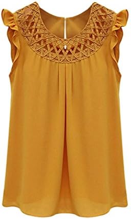 Lisingtool Women's Tank Tops NORMAL IS BORING Letter Print Vest Blouse (X-Large, Yellow)