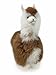 Standing Alpaca Fur Alpaca Adult Figure - Multi Colored 12 Inch (Multi)