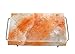 VOLTAS Himalayan Salt Block for Cooking, FDA Approved 12x8 (96 sq. inch) Salt Slab Comes with Stainless Steel Salt Plate Holder with Free Cotton Bag for Storage.