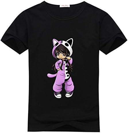 Aphmau girl's Crew Neck Tee shirt