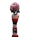 USA Majek Golf Driver 1 3 5 Fairway Woods Headcovers Pom Pom Knit Limited Edition Vintage Classic Traditional Flag Stars Red White Blue Stripes Retro Head Cover Fits 460cc Driver and 260cc Metal Woods