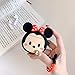 AKXOMY Compatible with Airpods case 1&2,Cute 3D Funny Cartoon Mouse Character Soft Silicone Catalyst Cover,Kawaii Fun Cool Keychain Design Skin,Fashion Cases for Girls Kids
