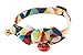 Necoichi Daruma Charm Bow Tie Cat Collar (Red)