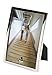 Umbra Senza Metal Picture Frame, 5 by 7-Inch, Chrome