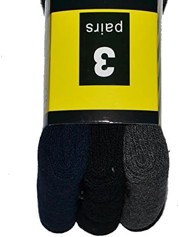 3 Pair Mens Heated Sox Thermal Socks 10-13