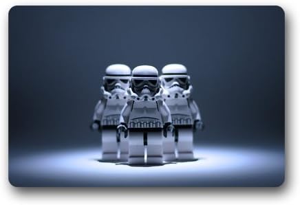 Innovative Door Mats Star Wars Wallpaper Animated Doormat 18-Inch by 30-Inch - Indoor/Outdoor Doormat Rubber Non-Slip Backing Door Mat