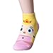 Dani's Choice Famous Japanese Animation Print Crew Socks, Super Mario Bros Socks, One Size US Shoe Size 5-10, (5 Pairs)