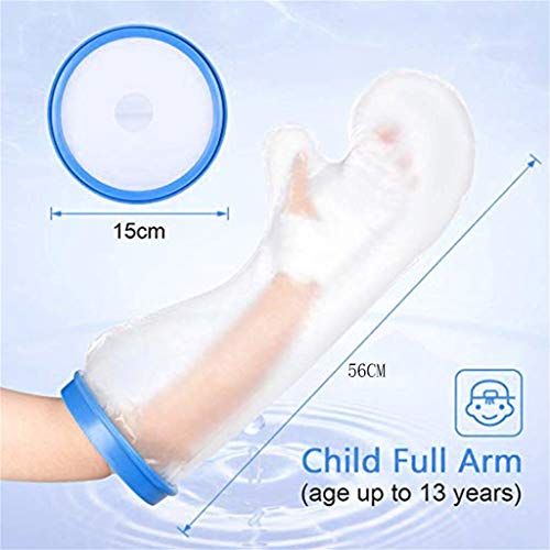 WONdere New Reusable Waterproof Hand Foot Cast Bandage Protector Clear Bathing Cover Adult And Children (G) - Thumbnail 3