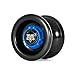 YoYoFactory Velocity Adjustable YoYo - Black with Blue Dial