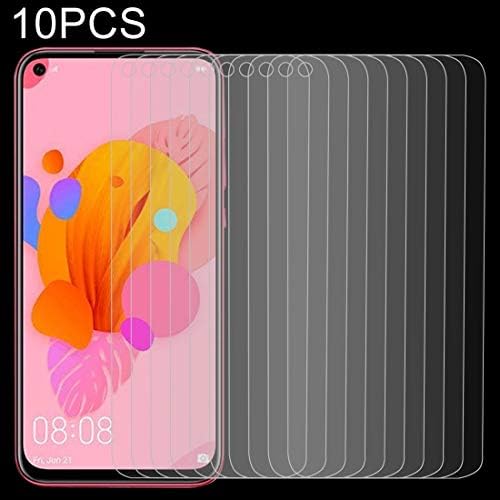 Wangl Mobile Phone Tempered Glass Film 10 PCS 0.26mm 9H 2.5D Tempered Glass Film for Huawei nova 5i Tempered Glass Film