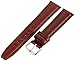 Hadley-Roma Men's MSM881RAC-180 18mm Honey Oil-Tan Leather Watch Strap