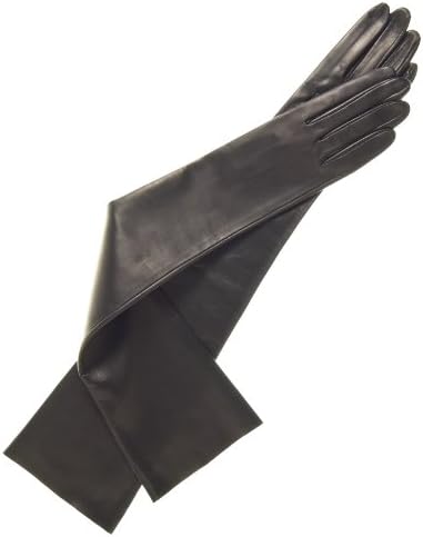 Fratelli Orsini Women's Italian Unlined Opera Length Leather Gloves