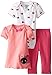 BON BEBE Baby Girls' Newborn Ladybugs 3 Piece Sets