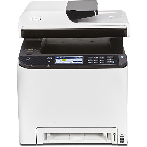 Ricoh SP C261SFNw A4 Color Laser Multifunction Printer with Wi-Fi, Up to 21 ppm (408235) + 1 Year Extended Warranty