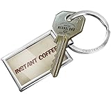 Keychain Instant Coffee, Vintage style - NEONBLOND