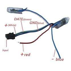 odlamp DC12V 500pcs WS2811 Dream Color Changing RGB