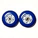 XinoSports Deluxe Caster Board Replacement Wheels - Will Make Any Board Look Awesome and Exciting, Bearings Included, Set of Two