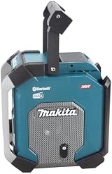 Makita MR007GZ 12V/40V DAB DAB+ Job Site Radio Bluetooth USB AUX IN view 2