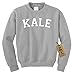 Kale Sweatshirt Crew Neck Sweater Pullover - Premium Quality (Medium, Navy Blue)